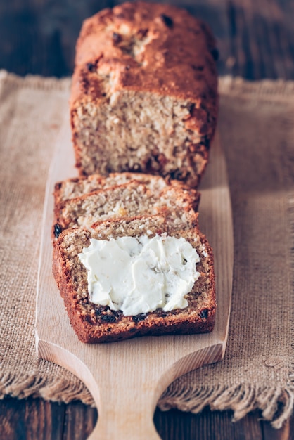 Pagnotta di pane alla banana