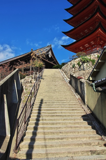 Pagoda Goju-no, isola di Miyajima, Giappone