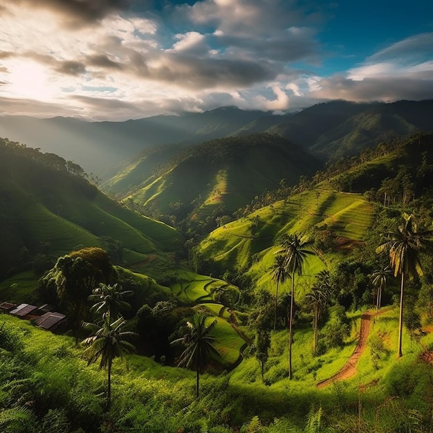 paisaje naturale della Colombia