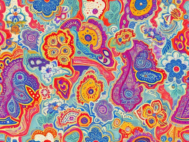 Paisley Seamless Pattern Images Scarica gratuitamente