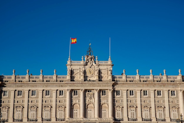 Palacio Real Palazzo reale spagnolo a Madrid