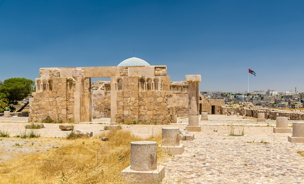 Palazzo degli Omayyadi presso la cittadella di Amman - Giordania