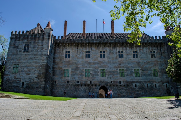 Palazzo dei Duchi di Braganza Il castello più famoso di Guimaraes Portogallo