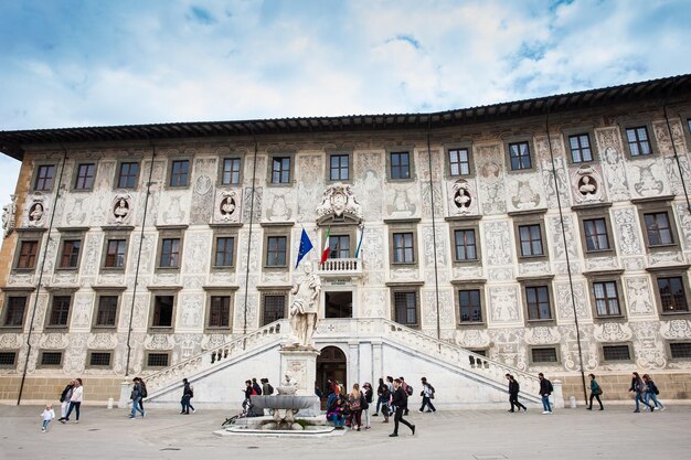 Palazzo della carovana costruito nel 1564 situato al palazzo in piazza dei Cavalieri a Pisa