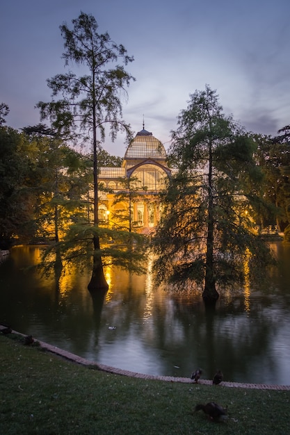 Palazzo di cristallo nel parco del Buen Retiro, Madrid