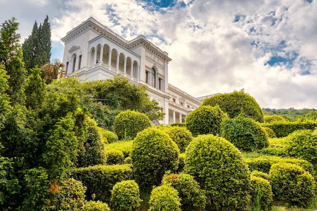 Palazzo di Livadia vicino alla città di Yalta Crimea