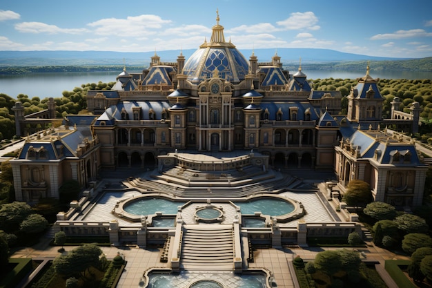 Palazzo di Versailles a Parigi, Francia