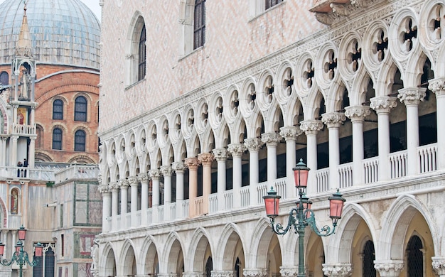 Palazzo Ducale e Cattedrale di San Marco a Venezia Italia