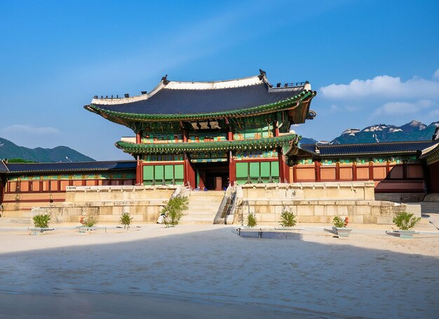 Palazzo Gyeongbokgung generativo ai