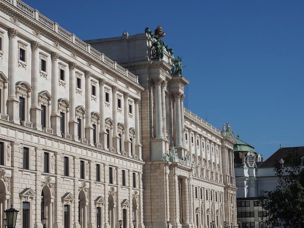 Palazzo imperiale di Hofburg a Vienna