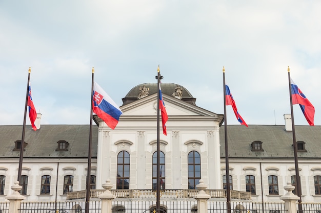 Palazzo presidenziale a Bratislava, in Slovacchia