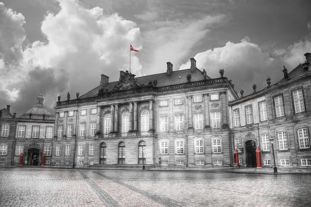 Palazzo reale di Amalienborg a Copenaghen