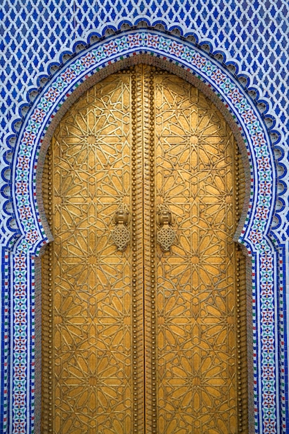 Palazzo reale di Fez, in Marocco