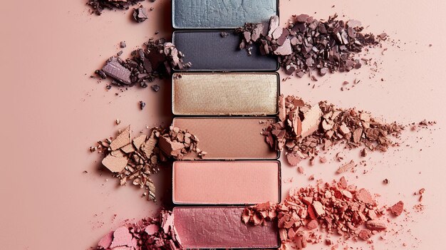 Palette di ombre per occhi matte anti-invecchiamento