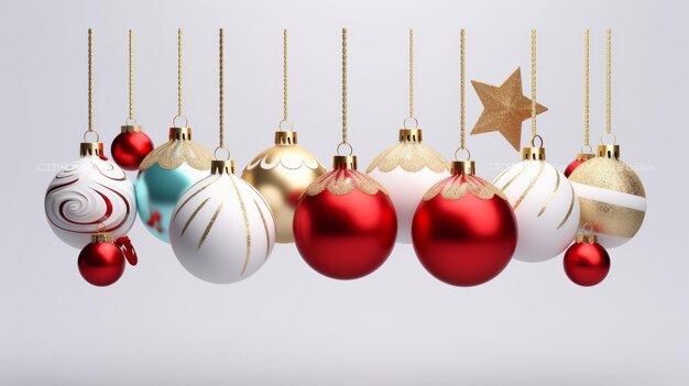 Palle di Natale Decorazioni per alberi di Natale MutiColor Palle di natale in stile moderno