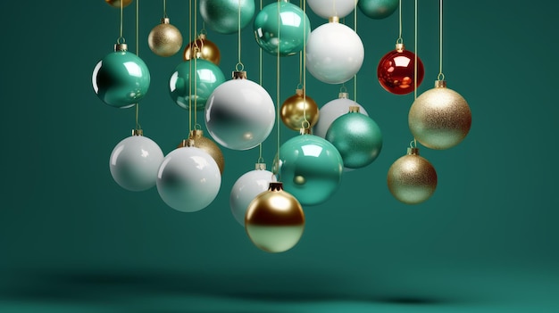 Palle di Natale Decorazioni per alberi di Natale MutiColor Palle di natale in stile moderno