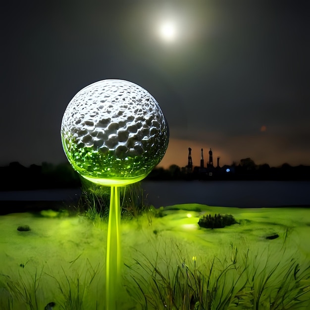 Pallina da golf luminosa