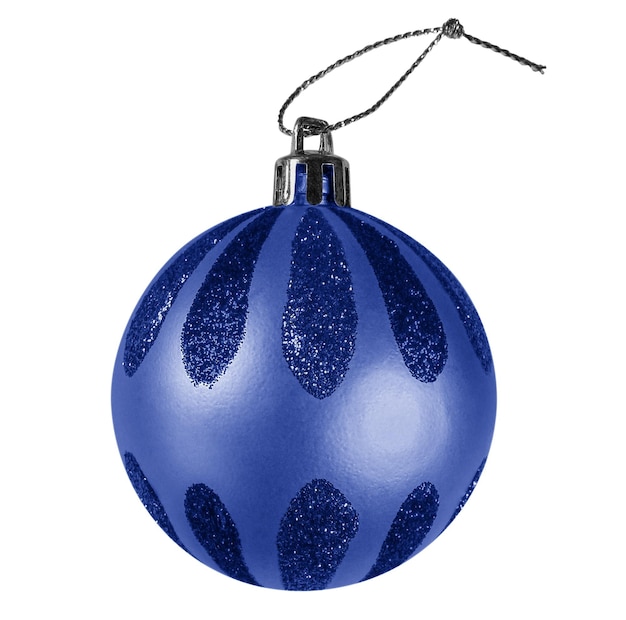 Pallina di Natale blu scuro