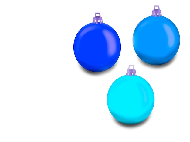 Palline decorative per l'albero di Natale