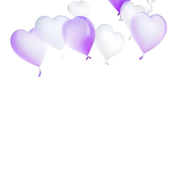 Palloncini Cuori Viola