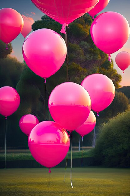 Palloncini rosa