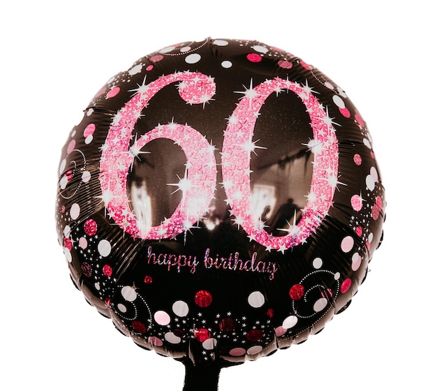 Palloncino anniversario 60 anni buon compleanno