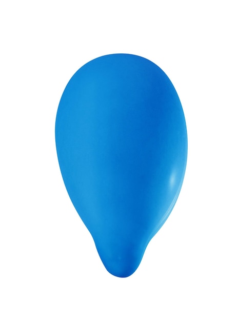 Palloncino blu isolato