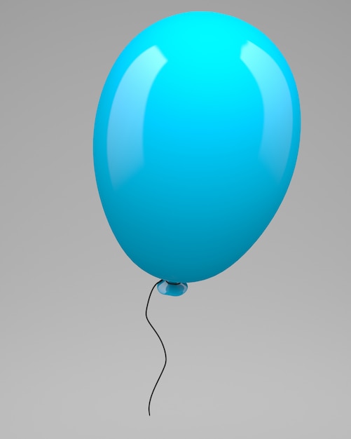 Palloncino blu