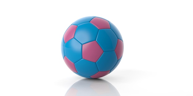 Pallone da calcio di calcio rendering 3D Barcellona