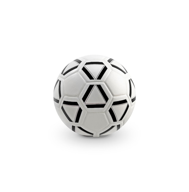pallone da calcio isolato su uno sfondo bianco