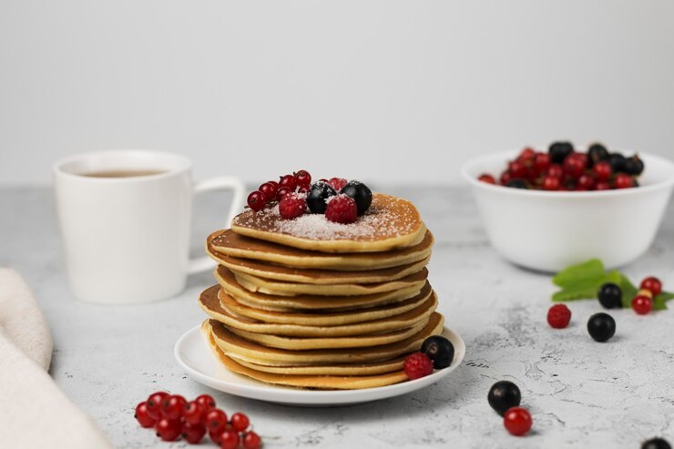 Pancake con beriies
