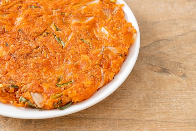 Pancake coreano Kimchi o Kimchijeon