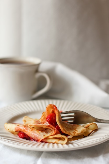 Pancakes con frutti di bosco