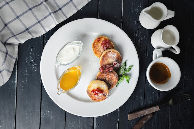 Pancakes con frutti di bosco