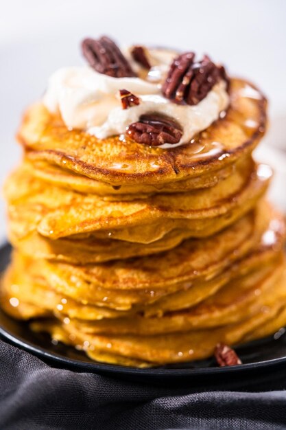 Pancakes di zucca