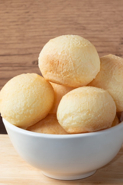 Pane al formaggio pao de queijo close up