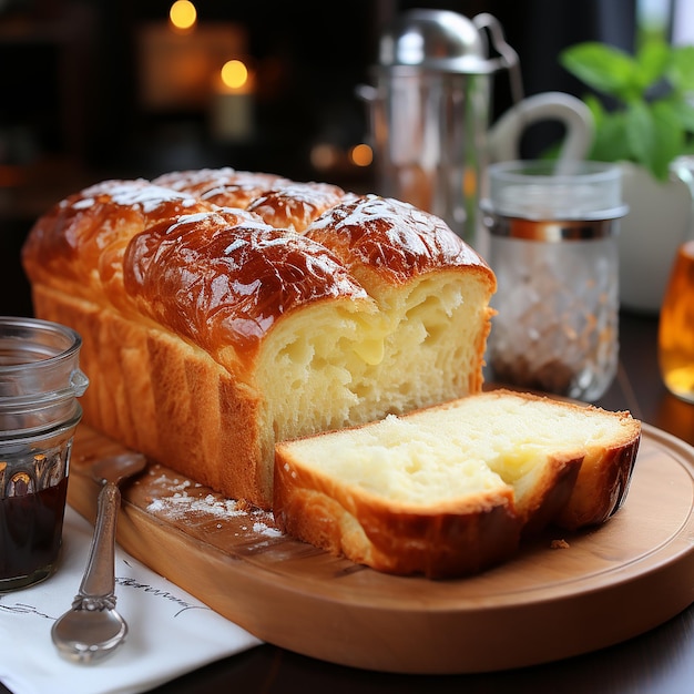 Pane al latte morbido e soffice