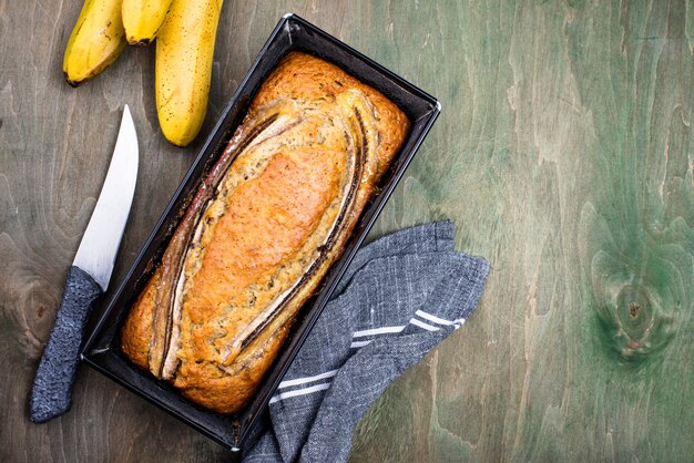 Pane alla banana o torta di pane