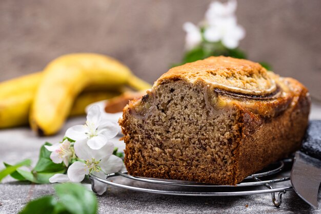 Pane alla banana o torta di pane