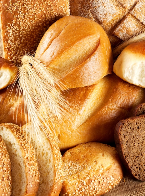 Pane bianco e nero