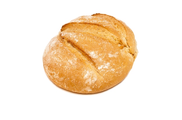 Pane bianco fresco isolato