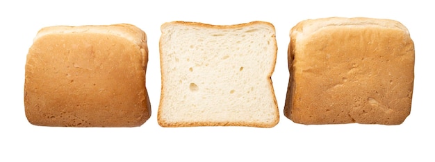 Pane bianco tostato a fette