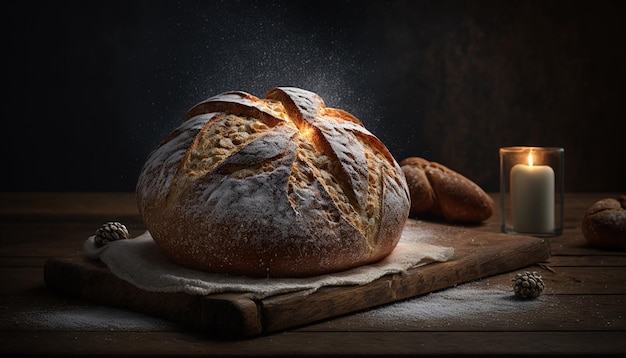 Pane caldo e confortante