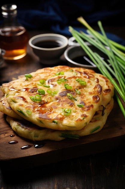 Pane cinese al pancake di scallione