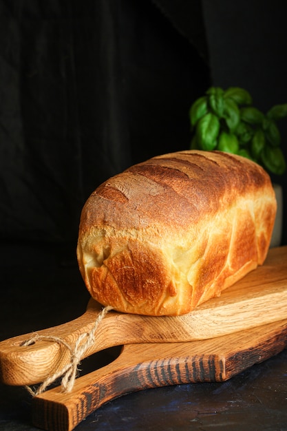 pane cottura di grano fresco