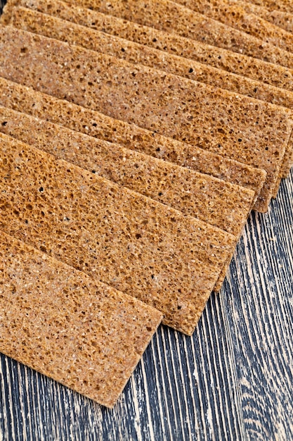 Pane croccante di farina di segale