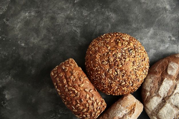 Pane croccante, diversi tipi di pane