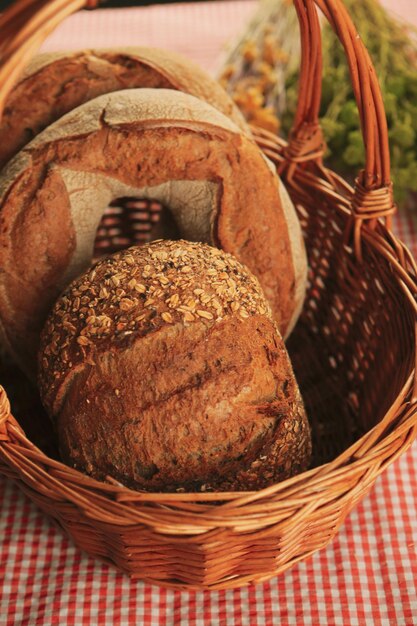 Pane delizioso in tavola