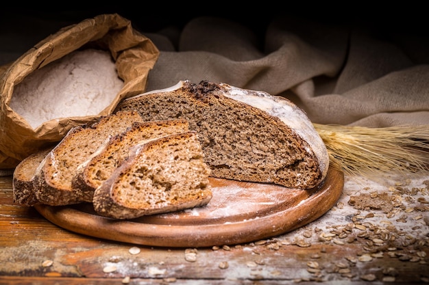 Pane di segale integrale