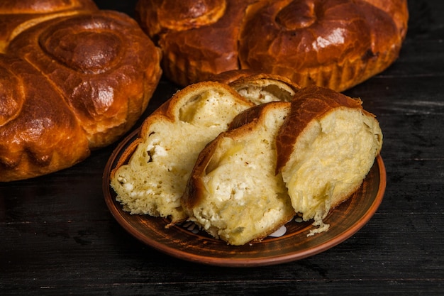 Pane fresco dal forno.